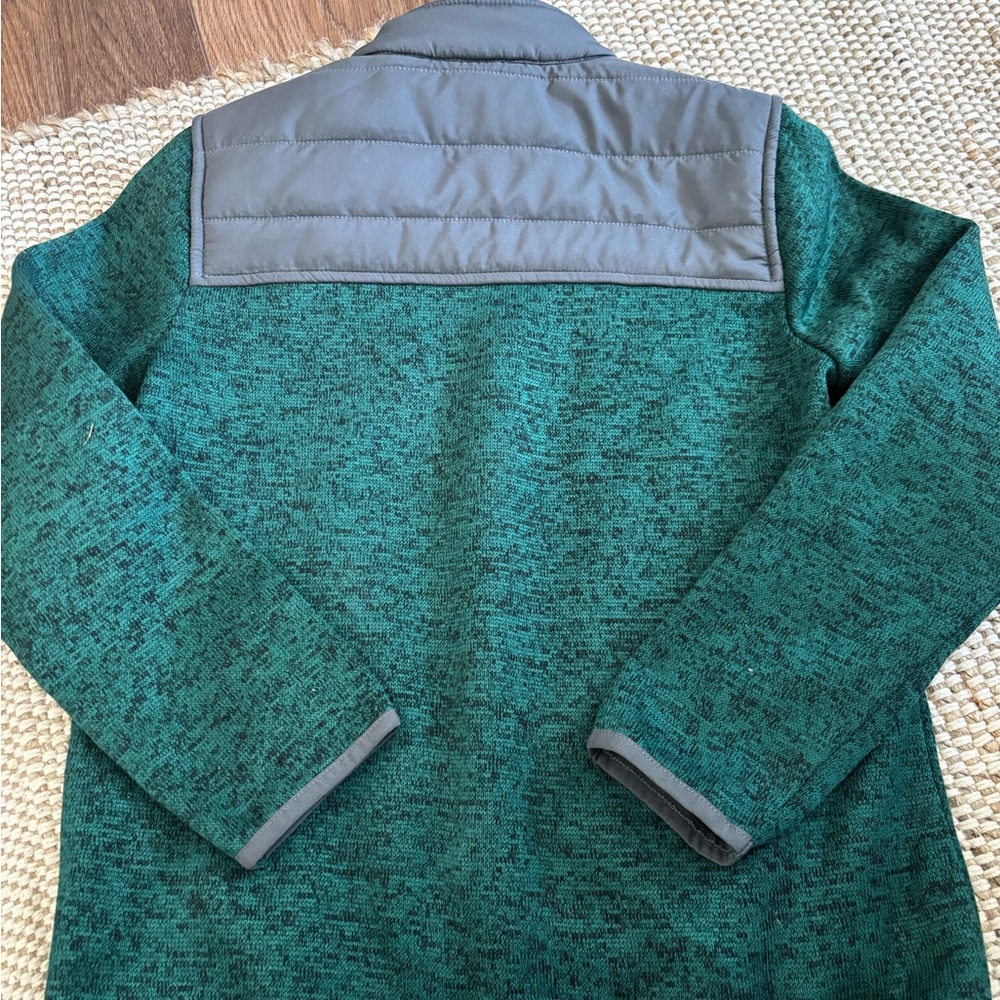 Eddie Bauer Teal and Charcoal Jacket - Picture 2 of 3